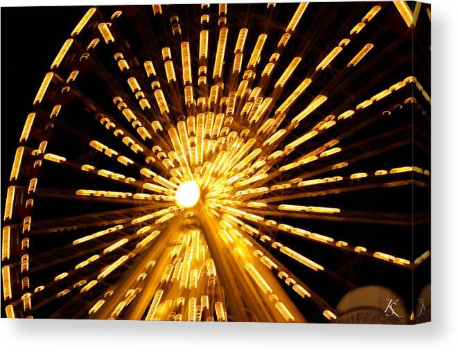 Summer Canvas Print featuring the photograph Summer Nights by Kelly Smith