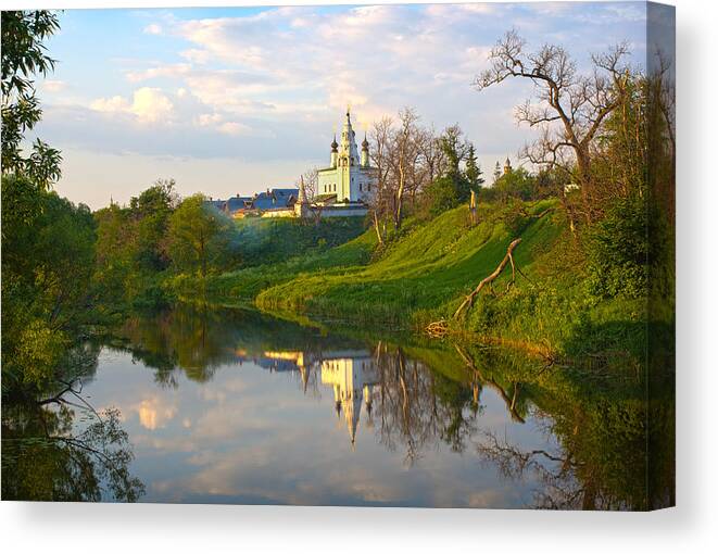 Suzdal Canvas Print featuring the photograph Suzdal by Elena Nosyreva