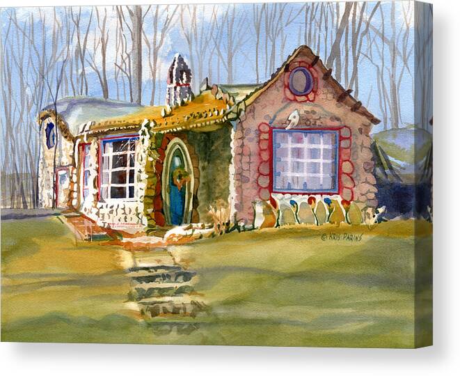The Gingerbread House Canvas Print Canvas Art By Kris Parins