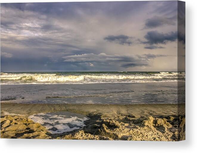 America Canvas Print featuring the photograph Tidal Pool by Traveler's Pics