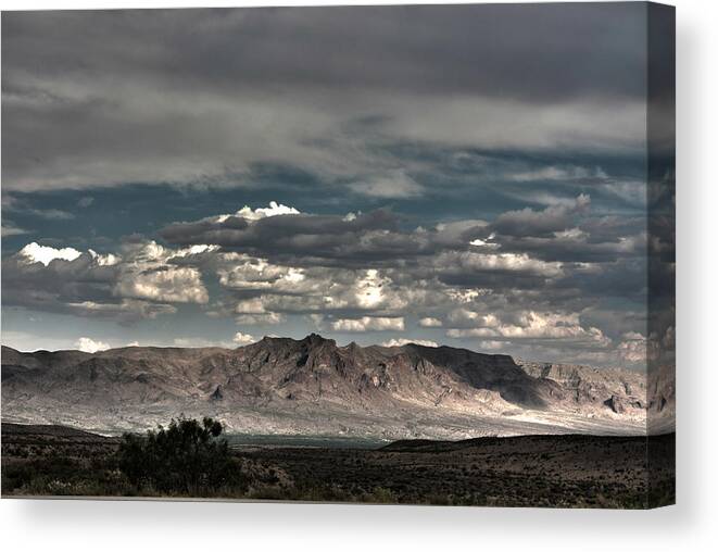 Grand Canvas Print featuring the digital art Western by Bruce Rolff