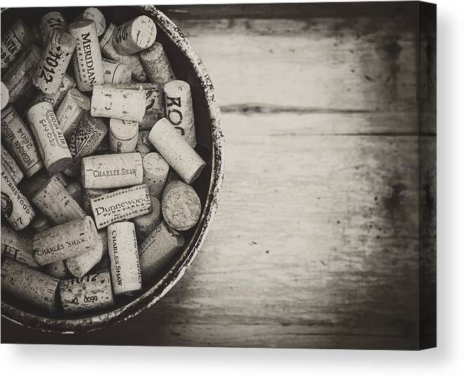Wine Canvas Print featuring the photograph Wine Lovers Collection by Heather Applegate