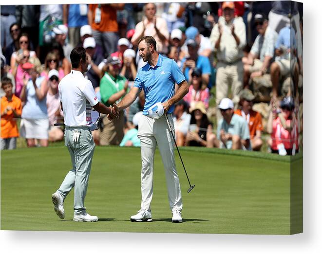 Hole Canvas Print featuring the photograph World Golf Championships-Dell Match Play - Final Day by David Cannon