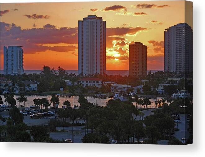 Phil Foster Park Canvas Print featuring the photograph 21- Phil Foster Park- Singer Island by Joseph Keane