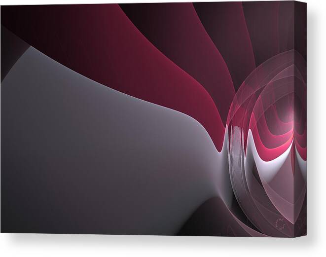 Abstract Art Canvas Print featuring the digital art 783 by Lar Matre