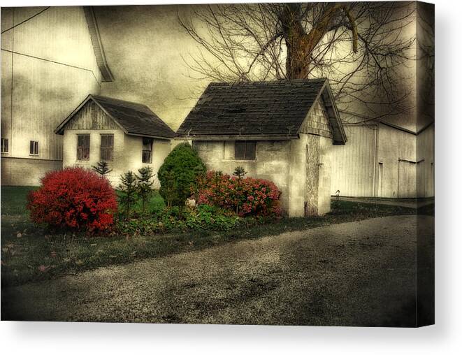 Barns Canvas Print featuring the photograph Country Charm by Mary Timman
