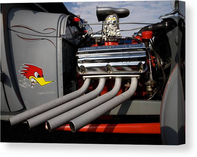 Desoto Canvas Print featuring the photograph More Power by Karen Lee Ensley