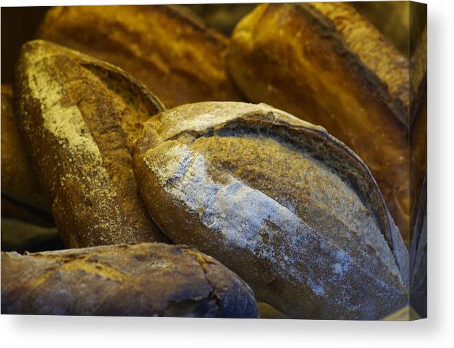 French Canvas Print featuring the photograph Our Daily Bread by John and Julie Black