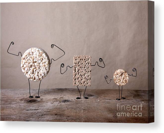 Body Canvas Print featuring the photograph Simple Things 03 by Nailia Schwarz