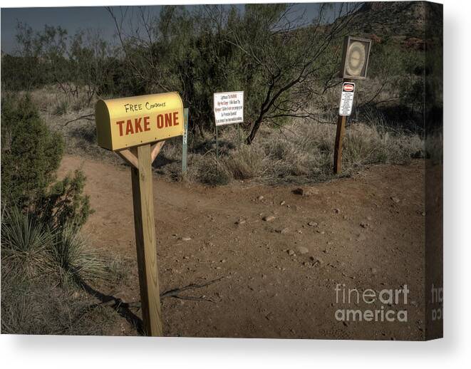 Hikers Canvas Print featuring the photograph Take One by Fred Lassmann