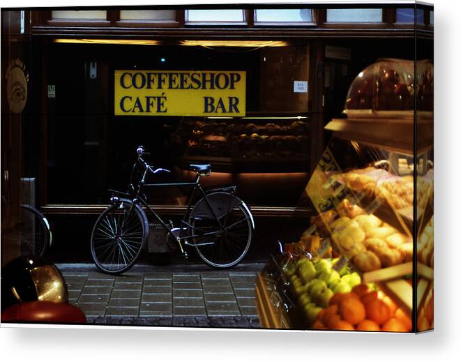 Bike Canvas Print featuring the photograph The Bike by Kevin Duke