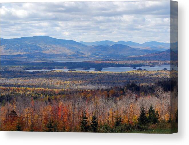 Maine Canvas Print featuring the photograph In the Distance by Clay Peters Photography