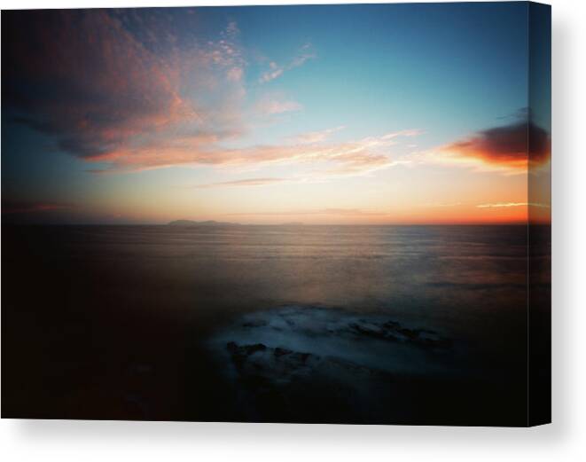 Coronado Canvas Print featuring the photograph Sunset Over the Coronado Islands #1 by Hugh Smith