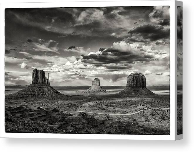 Arizona Canvas Print featuring the photograph Valley View #1 by Robert Fawcett