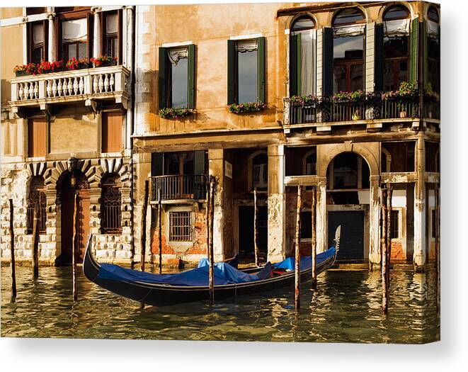 Venice Canvas Print featuring the photograph Venice Morning by Mick Burkey