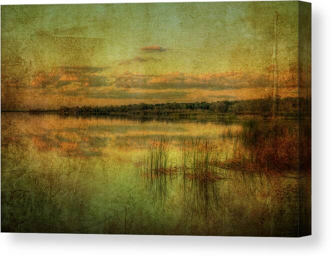 Lake Canvas Print featuring the photograph Vintage Florida #1 by Pete Rems