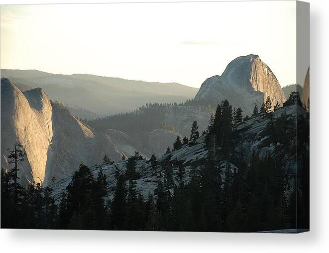 Heart Canvas Print featuring the photograph Yosemite #1 by Kurt Hausmann