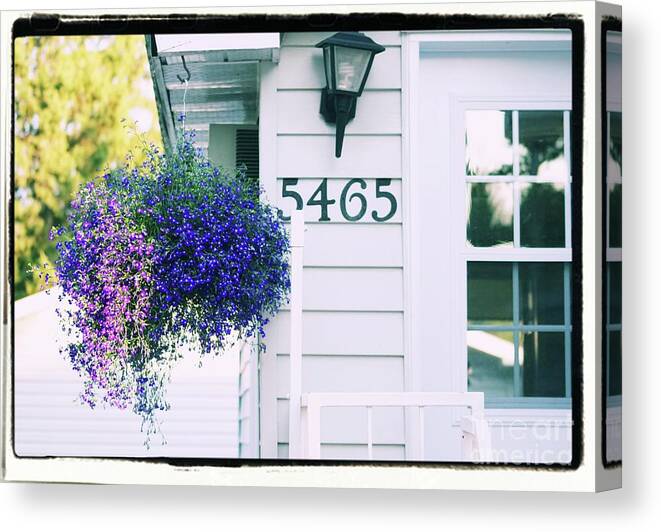 Address Canvas Print featuring the photograph 5465 -h by Aimelle Ml