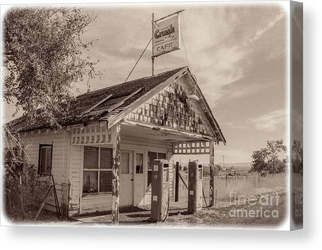 Architecture Canvas Print featuring the photograph Abandoned by Robert Bales