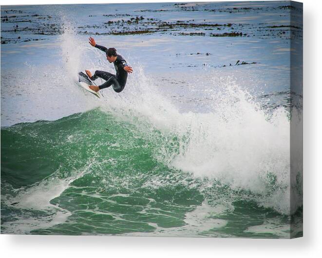 Surfing Canvas Print featuring the photograph Air by Dr Janine Williams