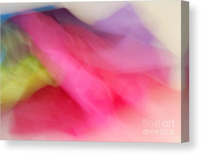 Abstract Canvas Print featuring the photograph Air Paint by Lorenzo Cassina