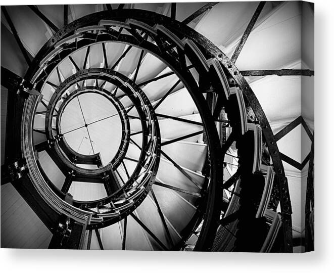 Skompski Canvas Print featuring the photograph Ascend - Black And White by Joseph Skompski