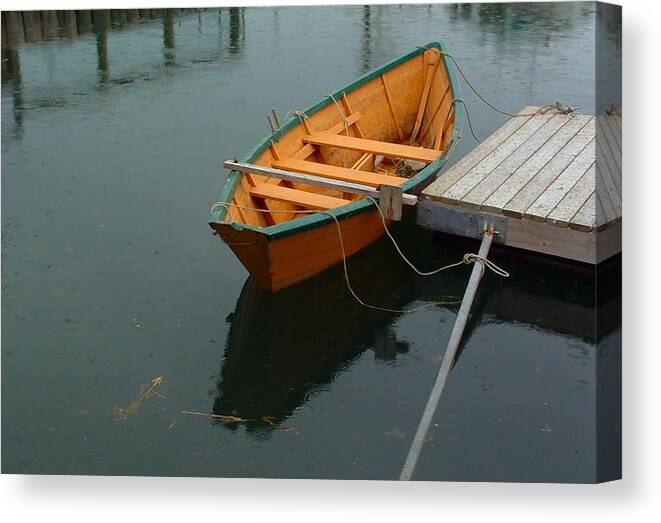 Dory Canvas Print featuring the photograph BOATS In a class of its own by William OBrien