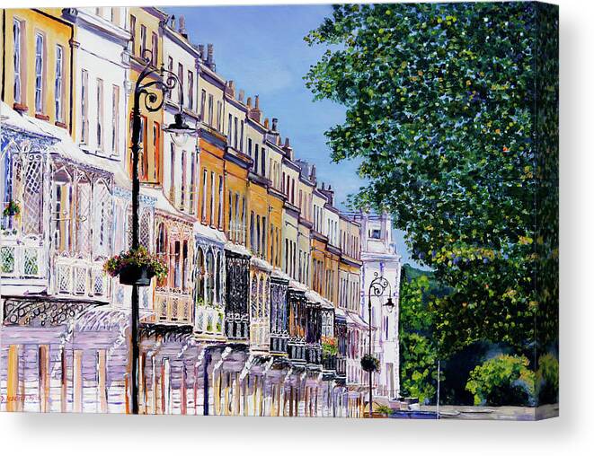 Acrylic On Canvas Canvas Print featuring the painting Caledonia Place by Seeables Visual Arts