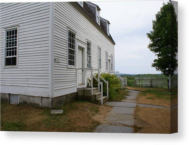 Photograph Canvas Print featuring the photograph Canterbury Shaker Village - 2 by Lois Lepisto