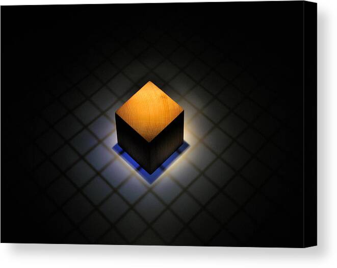Cube Canvas Print featuring the photograph Cubed by Mark Fuller