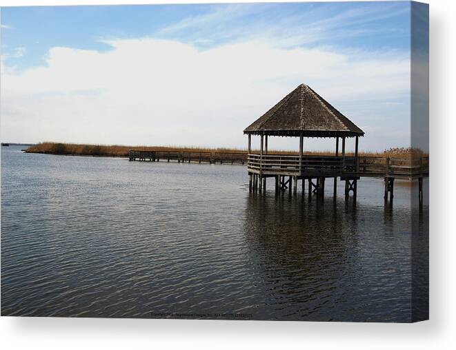 Currituck Sound Canvas Print featuring the photograph Currituck Sound by Kelvin Booker