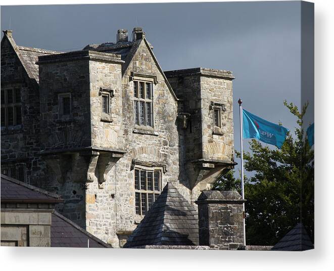 Donegal Castle Canvas Print featuring the photograph Donegal Castle by John Moyer