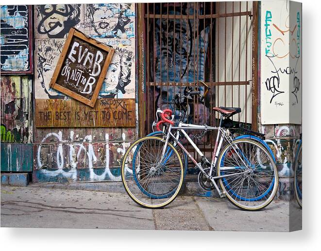 Montreal Canvas Print featuring the photograph Eva B by Mike Reilly