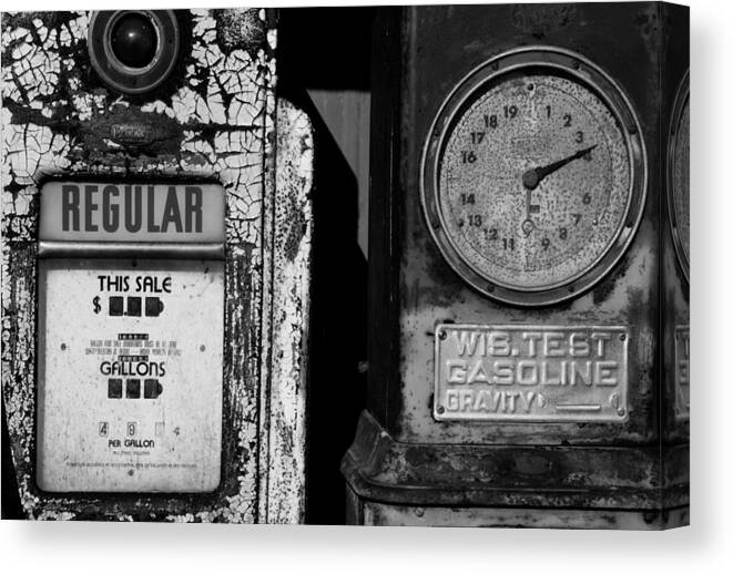  Canvas Print featuring the photograph Fill Er Up by Michael Nowotny