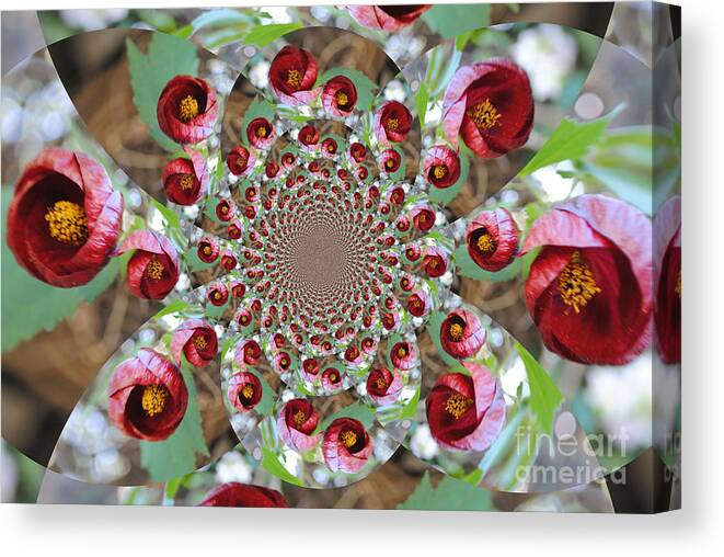 Florals Canvas Print featuring the photograph Forever flowers by Steven Wills