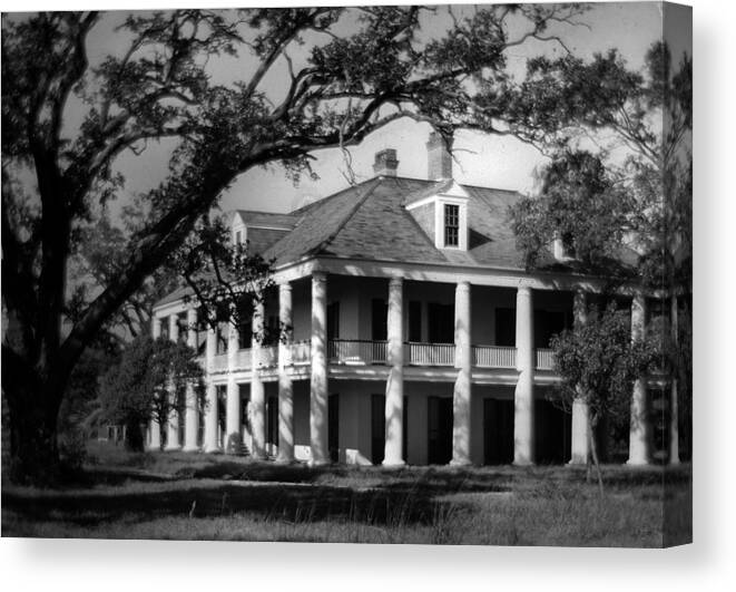 Andrew Jackson Canvas Print featuring the photograph General Jackson's Headquarters by Crescent City Collective