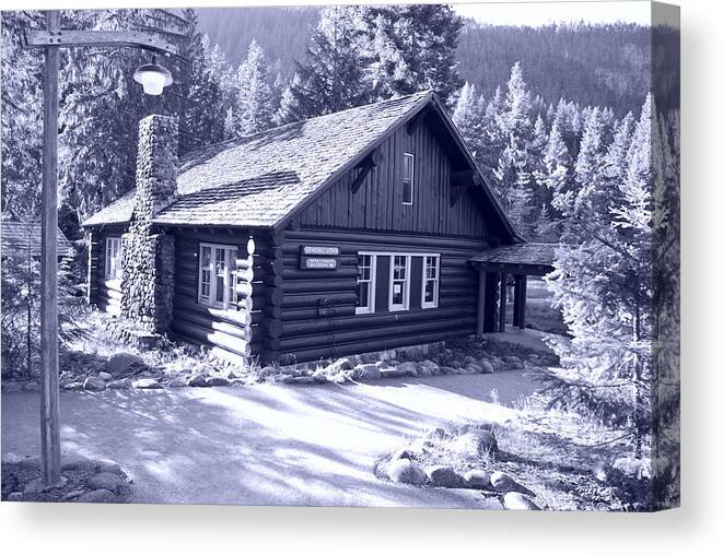 Mt. Rainier Canvas Print featuring the photograph General Store by Larry Keahey