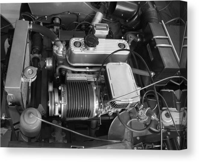 Auto Canvas Print featuring the photograph Getting the Most From a Samll Engine by Paul Ross
