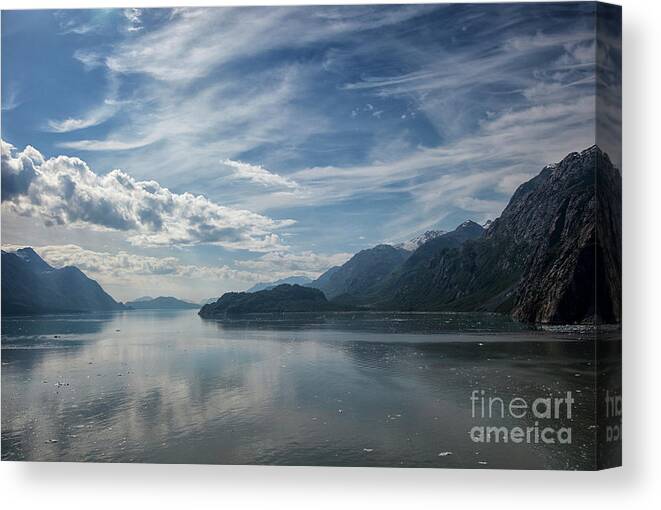 Glacier Canvas Print featuring the photograph Glacier Bay Scenic by Timothy Johnson