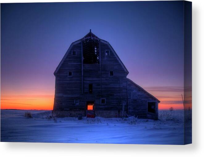 Barn Canvas Print featuring the photograph Grand Dad by Wayne Stadler