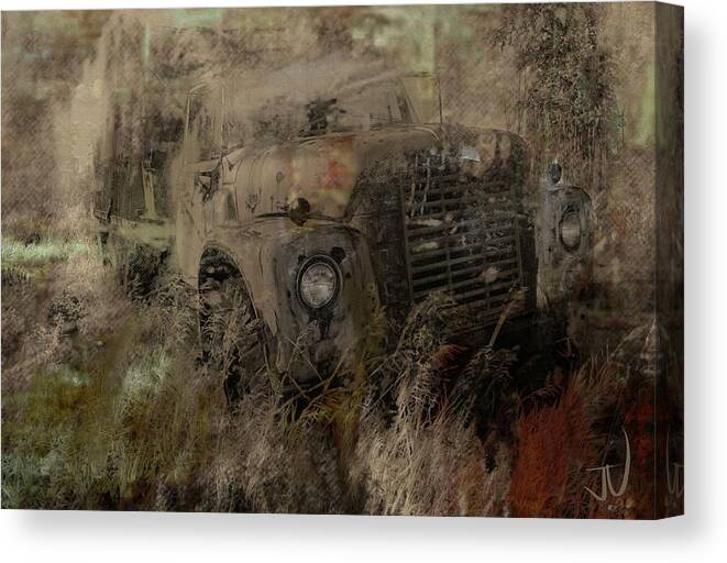 Abandoned Canvas Print featuring the photograph International by Jim Vance