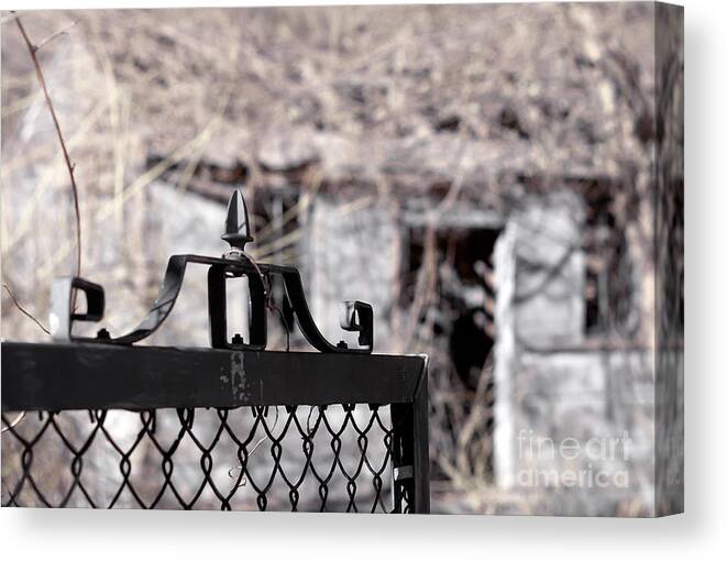 Gate Canvas Print featuring the photograph Inviting by Rick Kuperberg Sr