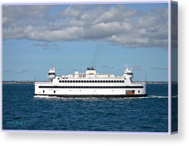 Cruise Canvas Print featuring the photograph Island Home by Sonali Gangane
