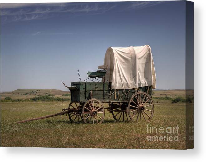 Drovers Canvas Print featuring the photograph Last Stop by Fred Lassmann