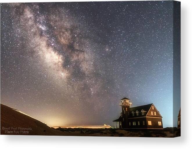 Milky Way Canvas Print featuring the photograph Life by Russell Pugh