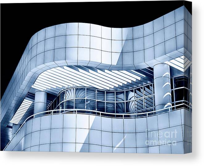 Architecture Canvas Print featuring the photograph Lines and Curves by Mimi Ditchie