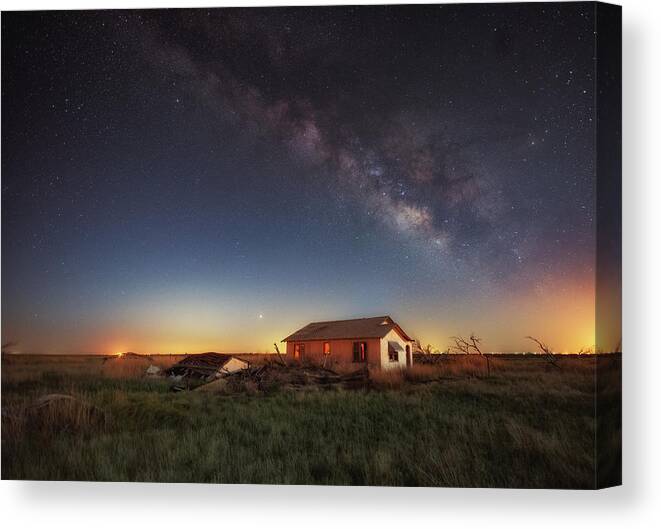 Lone Star Canvas Print featuring the photograph Lone Star by Russell Pugh
