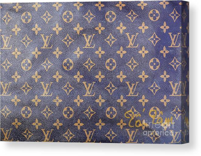 Louis Vuitton Brown, Pattern Print LV Monogram Coated Canvas Wallet