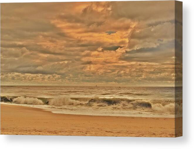 Jersey Shore Canvas Print featuring the photograph Magic In The Air - Jersey Shore by Angie Tirado