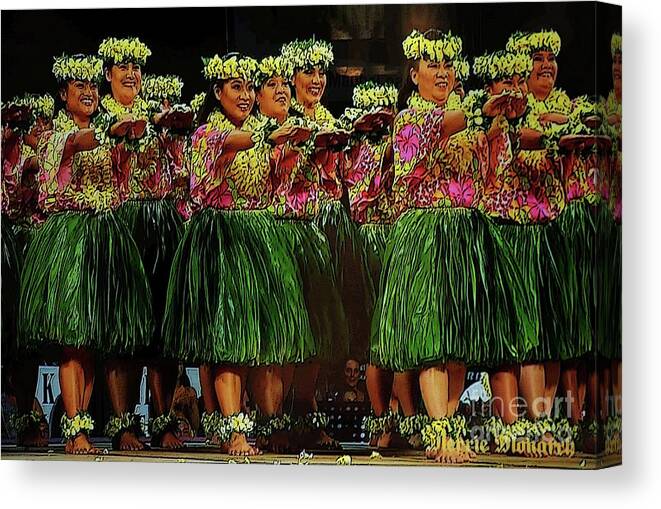 Merrie Monarch Canvas Print featuring the photograph Merrie Monarch 2017 by Craig Wood